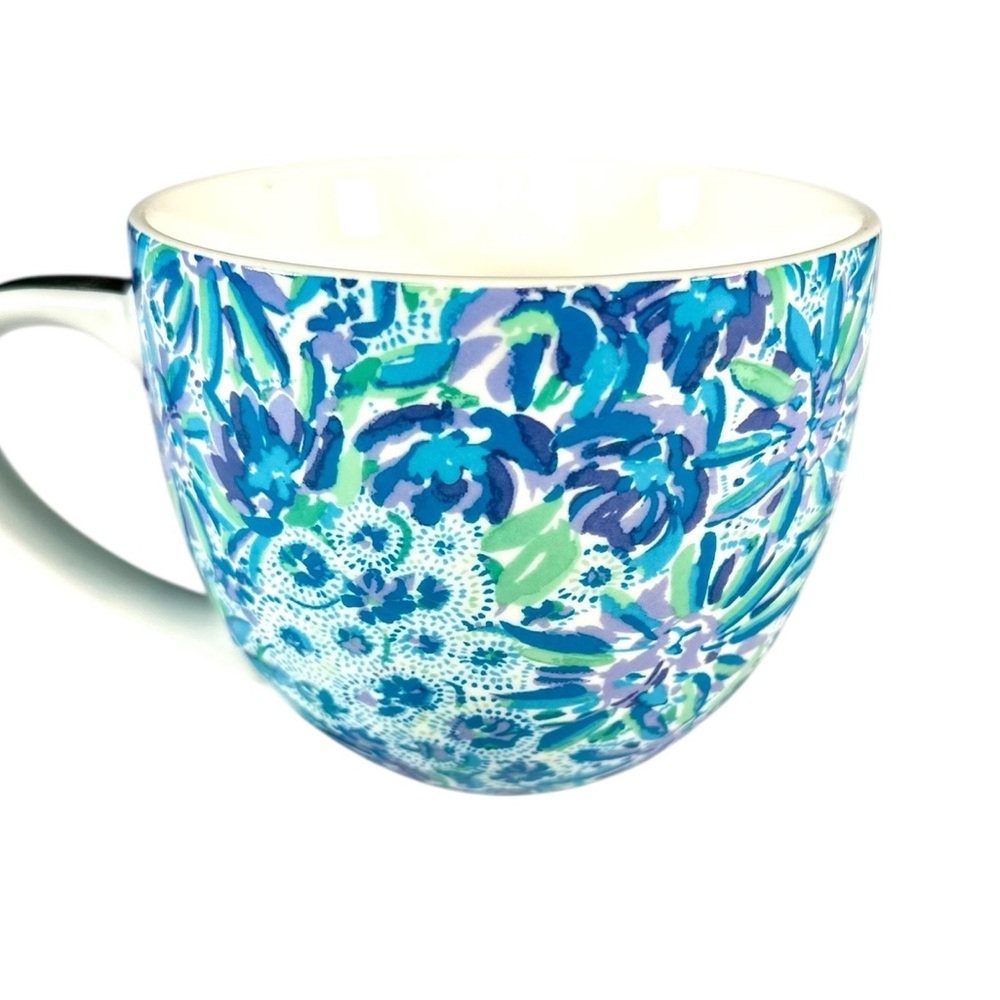 Lilly Pulitzer “Soleil it on Me” Floral print Mug - Picture 1 of 8